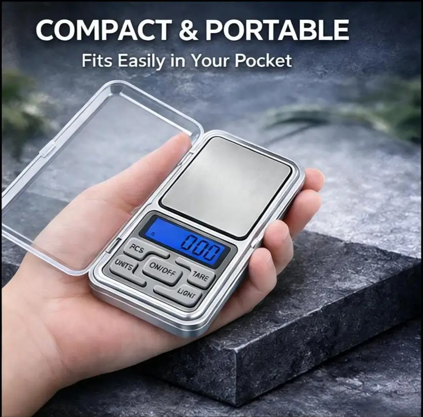 Candle Wax Scale - Portable Mini Jewelry Scale High Precision