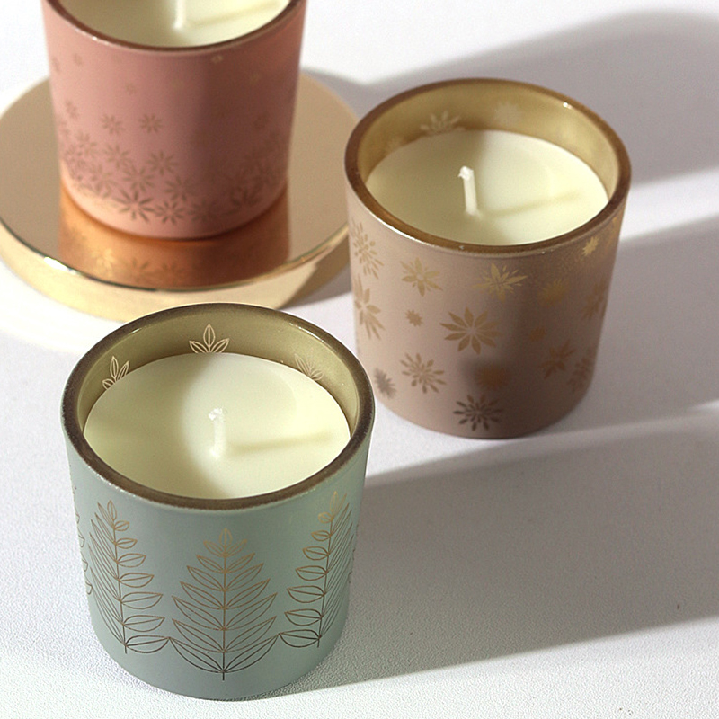 Paraffin Wax - Colorful Ceramic candles creative home fragrance