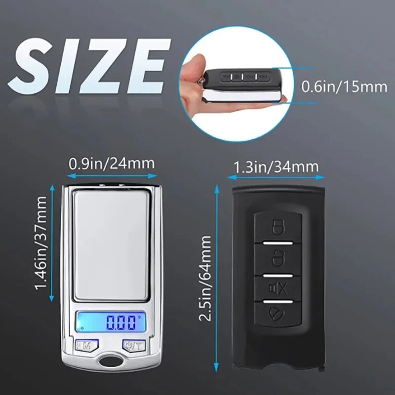 Candle Wax Scale - 1Pcs 200g/100g 0.01g Precision Portable Car