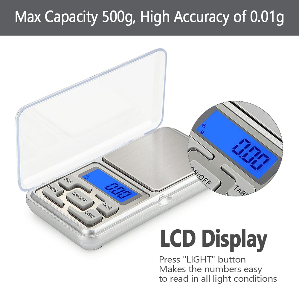 Mini Scale 500g/300g/200g/100g - Candle Wax Scale 评论和价格