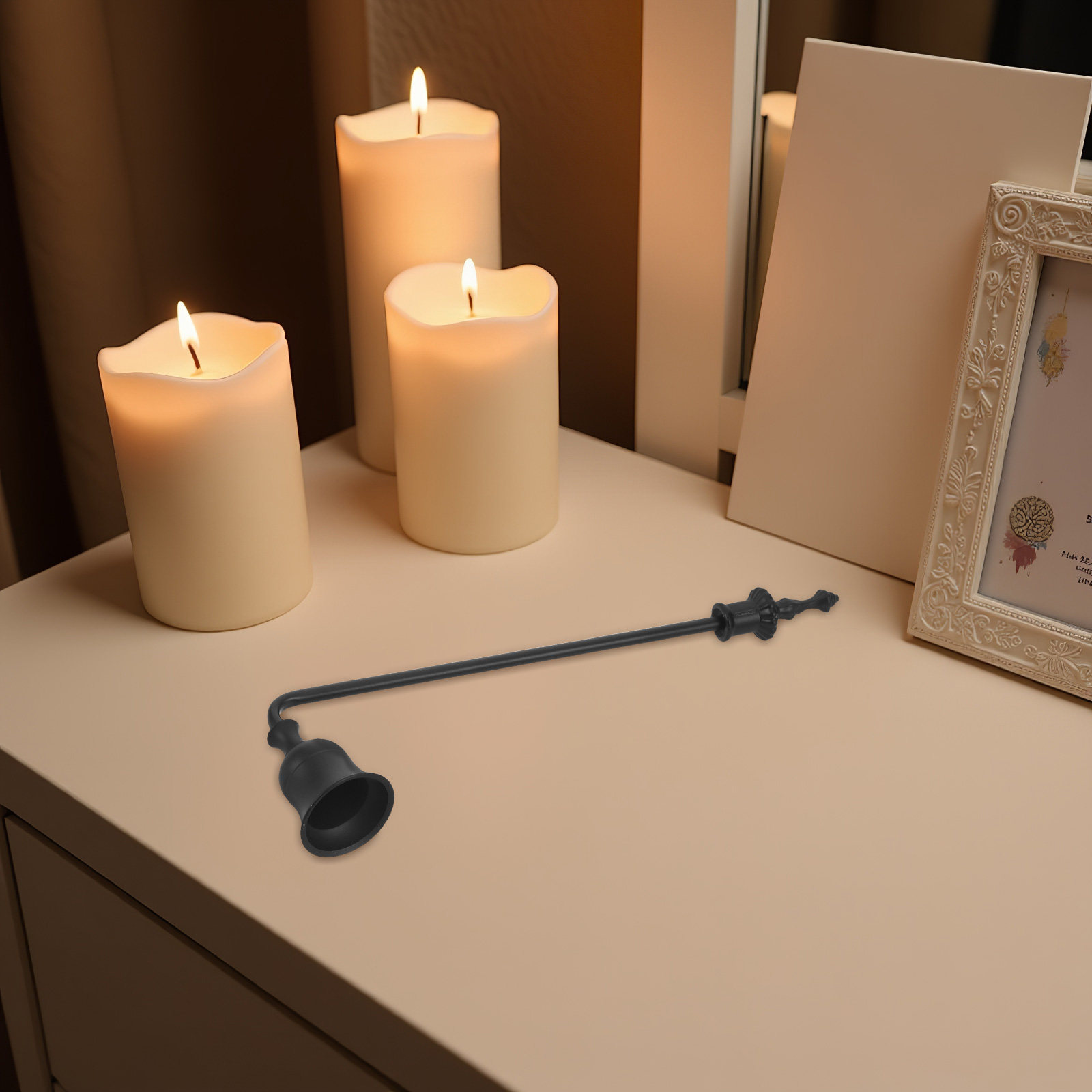 Long Handle Vintage Snuffer Me - Candle Wick 评论和价格