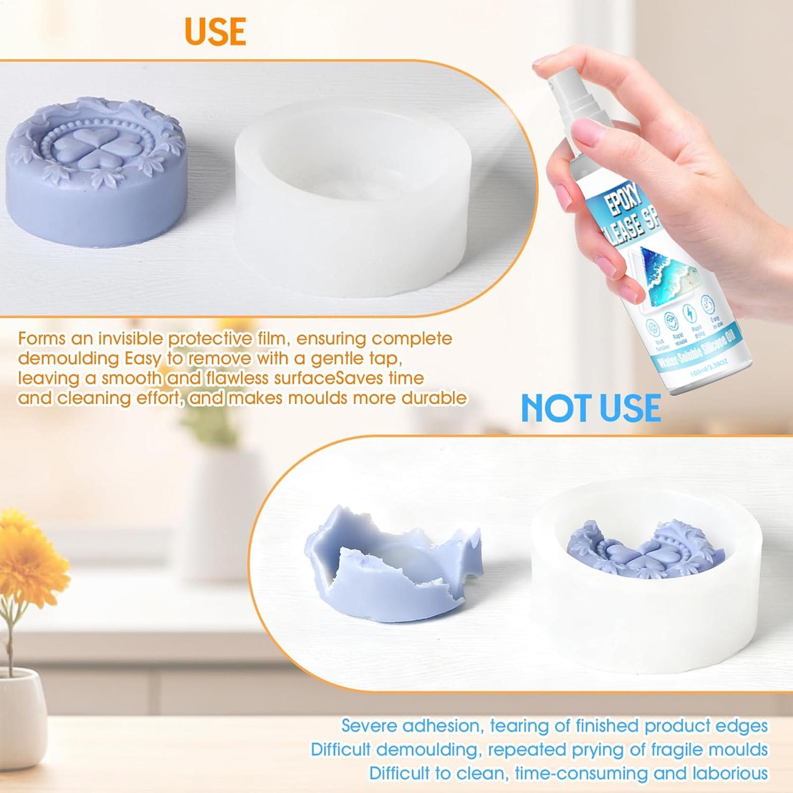 100ml Silicone Release Spray E - Candle Molds 评论和价格