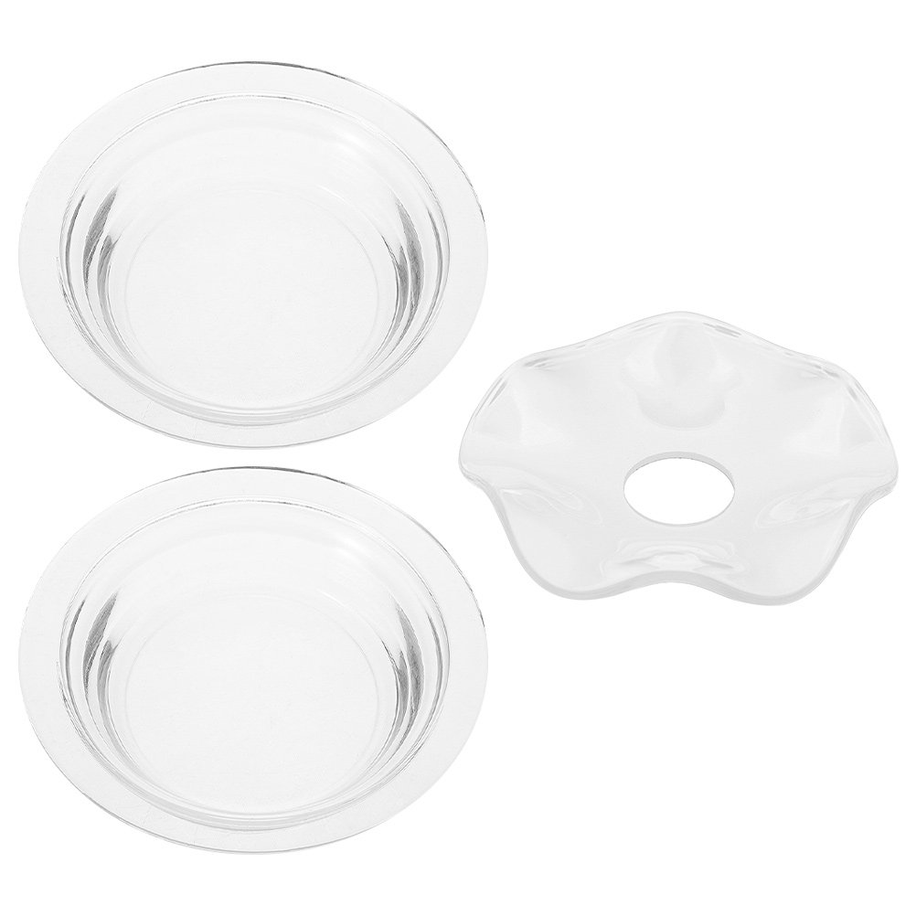 Glass Aromatherapy Dish 3 Pack - Wax Melts 评论和价格