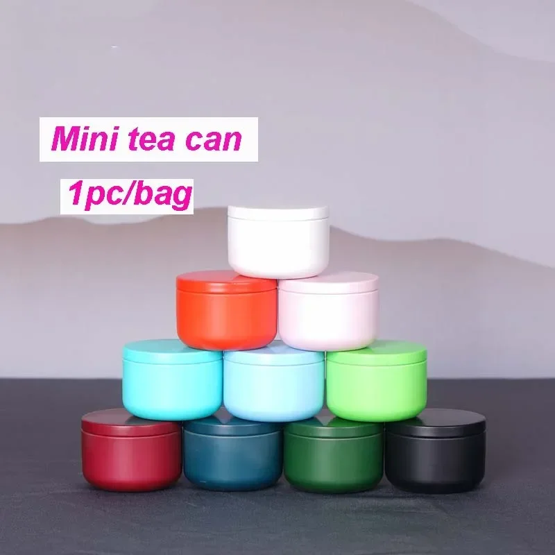 1Pc 30ml Mini Tin Box Metal Sm - Candle Containers 评论和价格