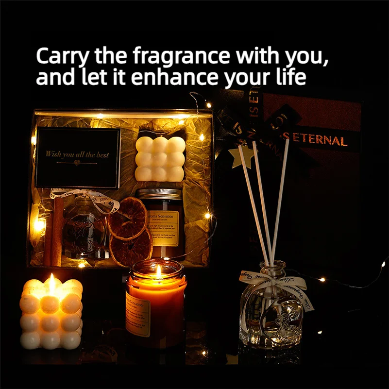 Scented gift box, soy wax frag - Soy Wax 评论和价格