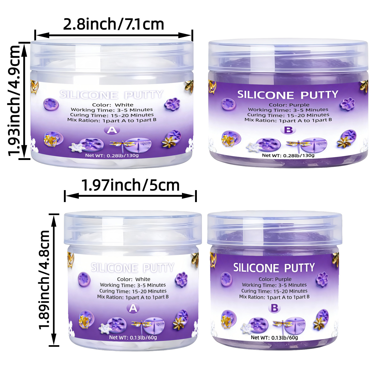 Silicone Putty - Flexible Sili - Candle Molds 评论和价格