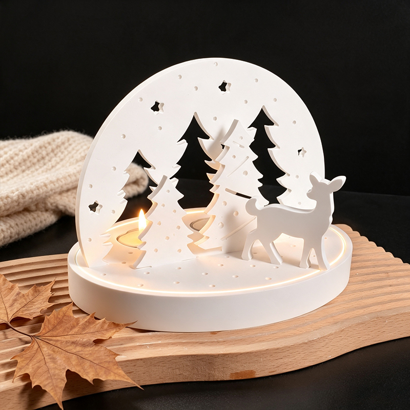 Christmas Elk Tealight Candle  - Candle Lighter 评论和价格