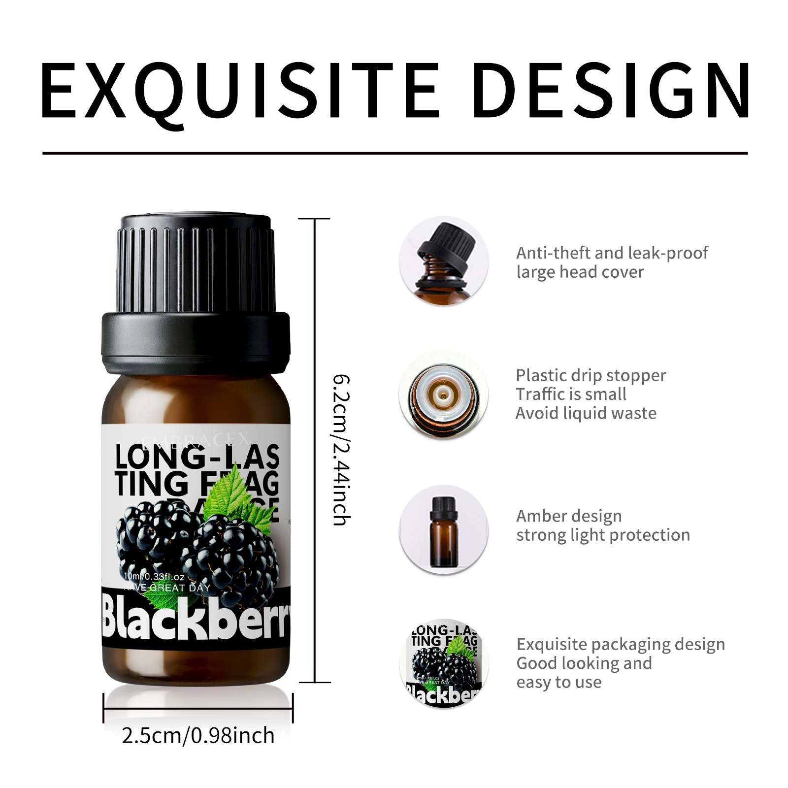 10ml Blackberry Fragrance Oils - Candle Fragrance 评论和价格