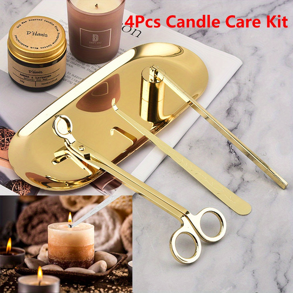 4pcs/set Luxury Candle Care Ki - Candle Wick 评论和价格