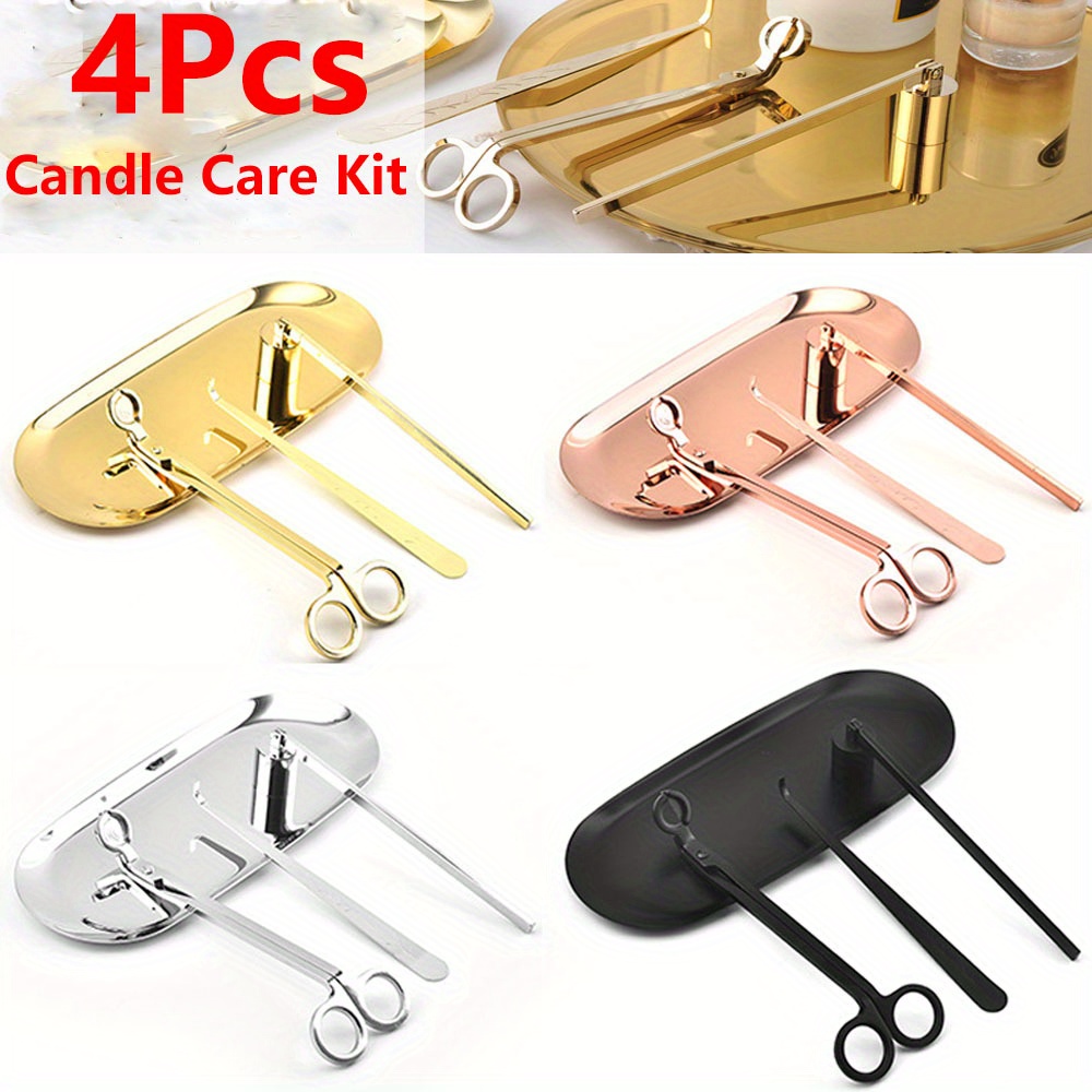 4pcs/set Luxury Candle Care Ki - Candle Wick 评论和价格
