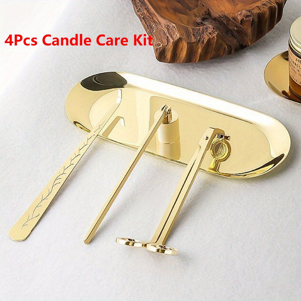 4pcs/set Luxury Candle Care Ki - Candle Wick 评论和价格