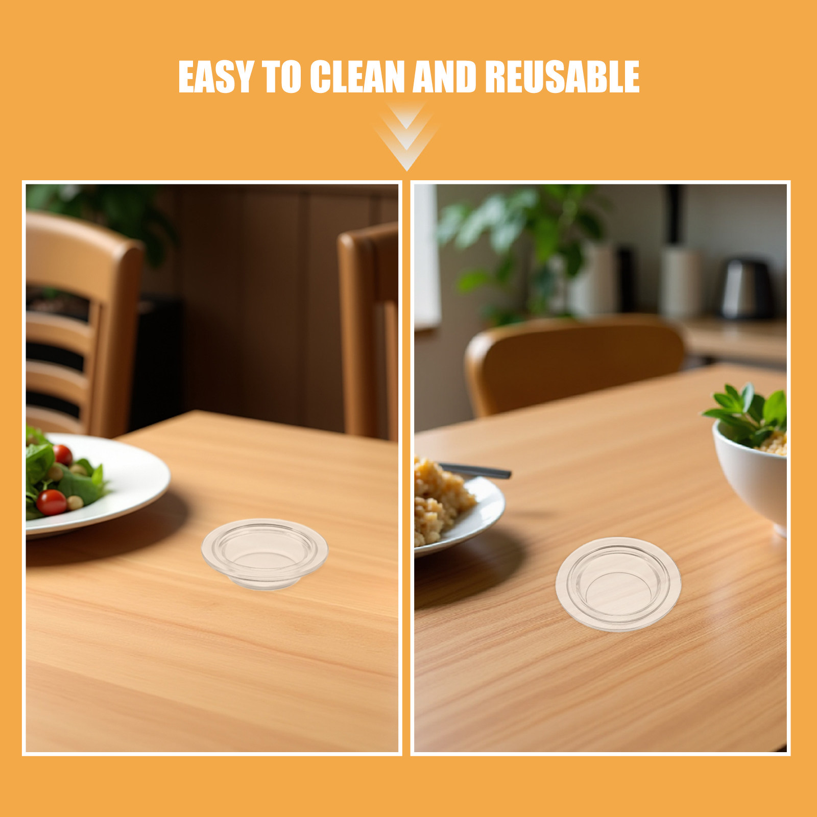 2Pcs Transparent Round Glass W - Wax Melts 评论和价格