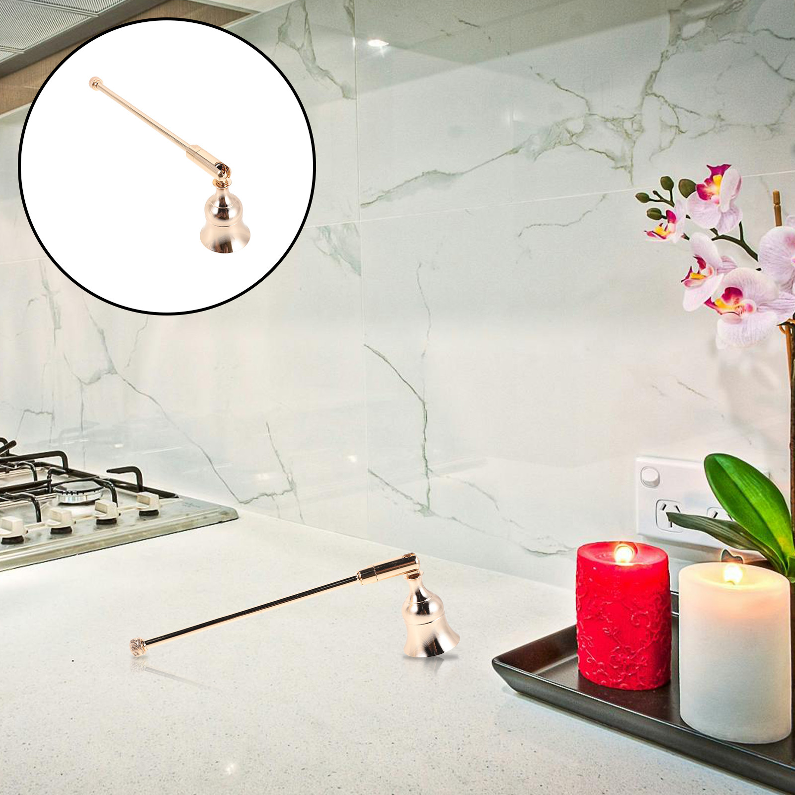 Candle Snuffer Set 2 Piece Lon - Candle Wick 评论和价格