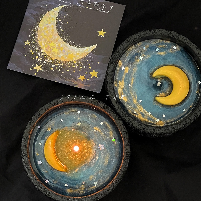 Melting Moon Scented Candle Ha - Soy Wax 评论和价格