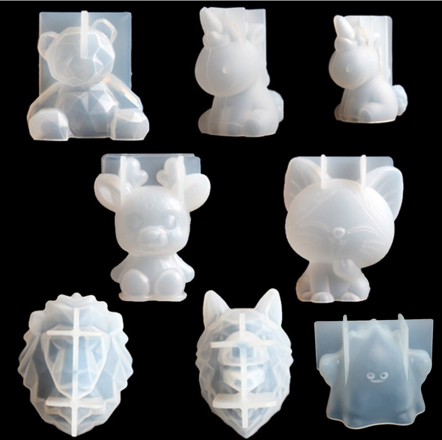 Transparent Unicorn Silicone E - Candle Molds 评论和价格