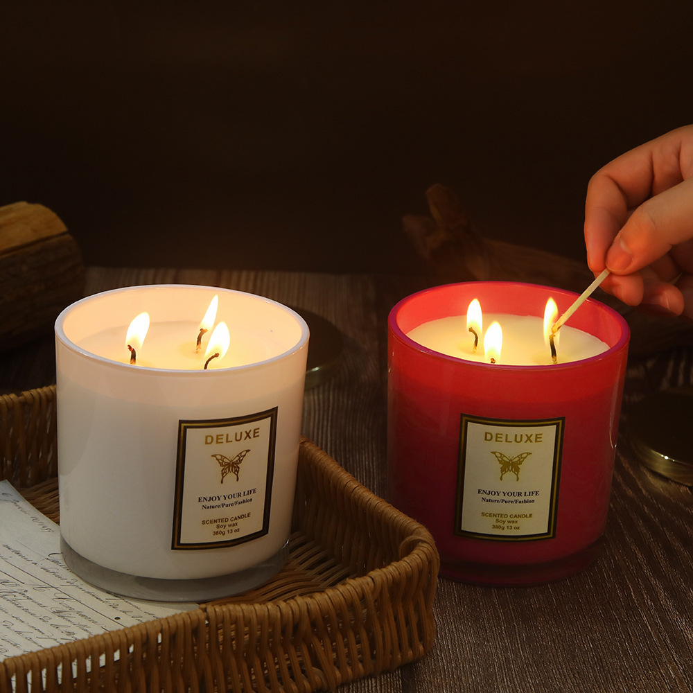 400G gold cover glass scented  - Soy Wax 评论和价格