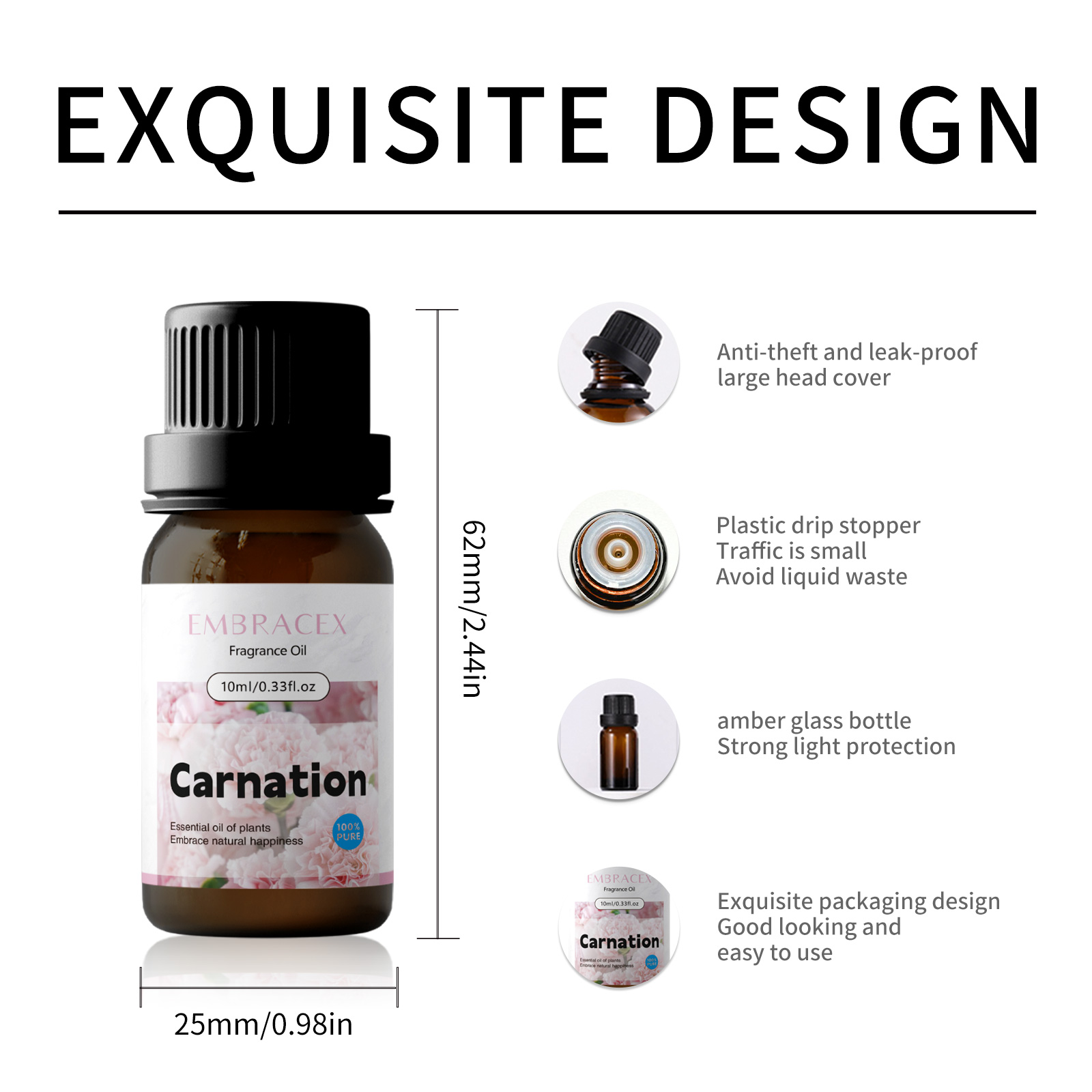 10ml Carnation Fragrance Oils  - Candle Fragrance 评论和价格