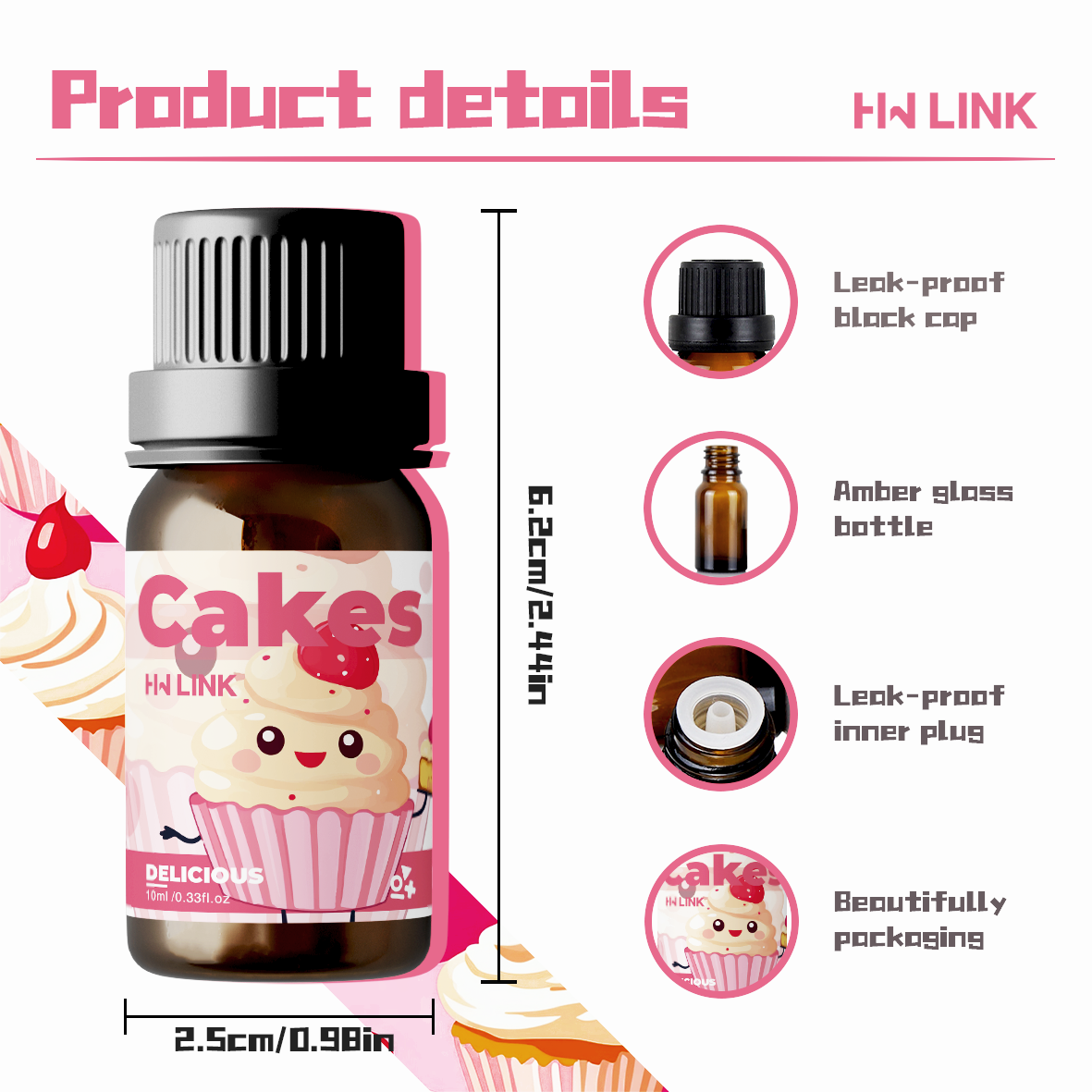 10ml Cakes Fragrance Oils Cand - Candle Fragrance 评论和价格