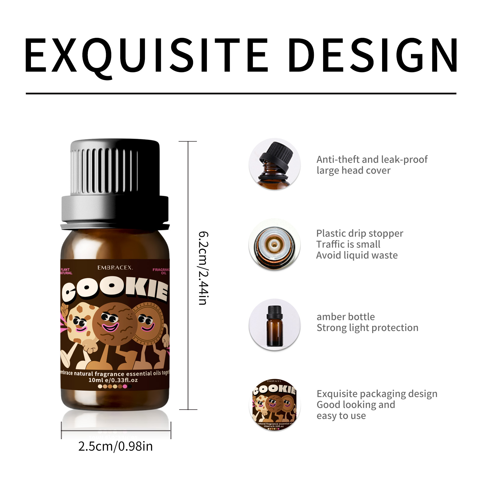 10ml Cookie Fragrance Oils For - Candle Fragrance 评论和价格