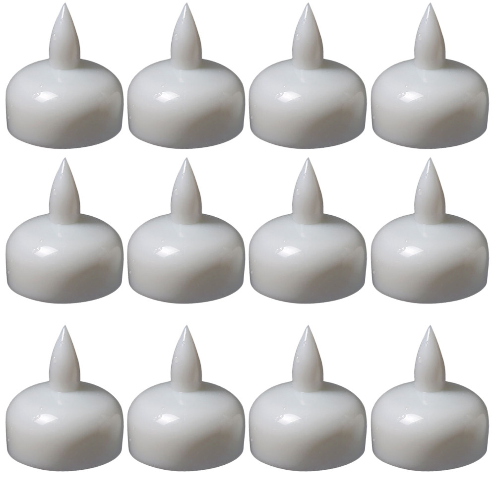12Pcs Waterproof Floating Ligh - Paraffin Wax 评论和价格