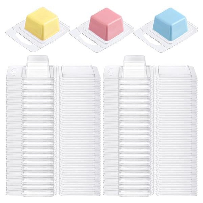 100PCS Wax Melt Molds Calmshel - Candle Containers 评论和价格