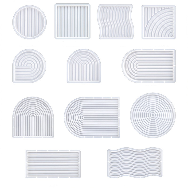 DIY Striped Wave Tray Mold For - Candle Molds 评论和价格