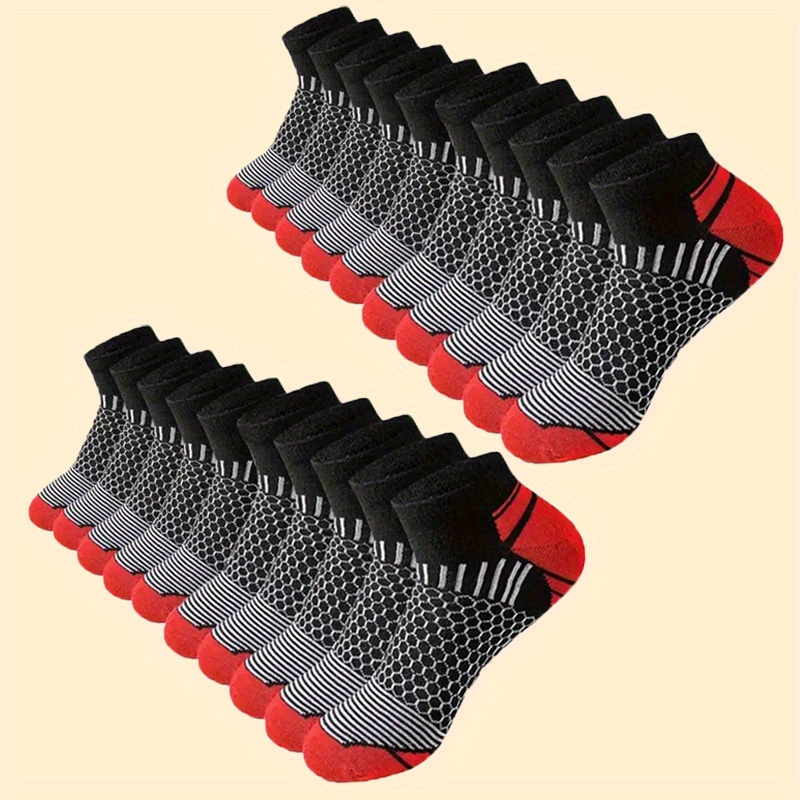 6 Pairs Men'S Short Sports Soc - Candle Wick 评论和价格
