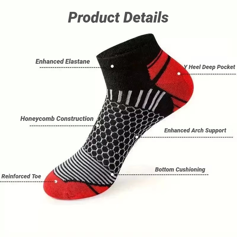 6 Pairs Men'S Short Sports Soc - Candle Wick 评论和价格
