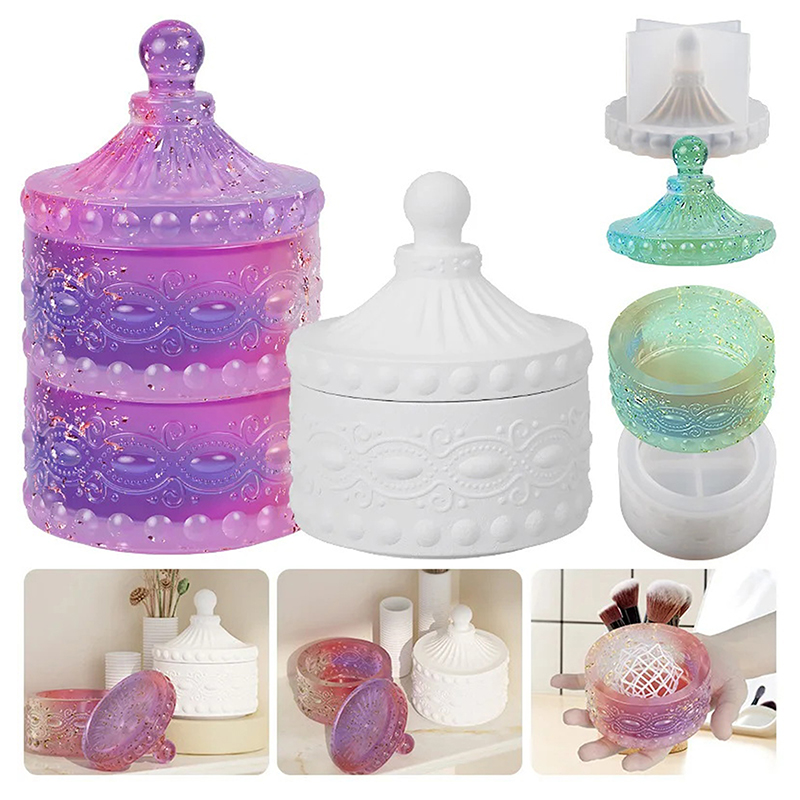 1set Striped Candle Jar Silico - Candle Containers 评论和价格