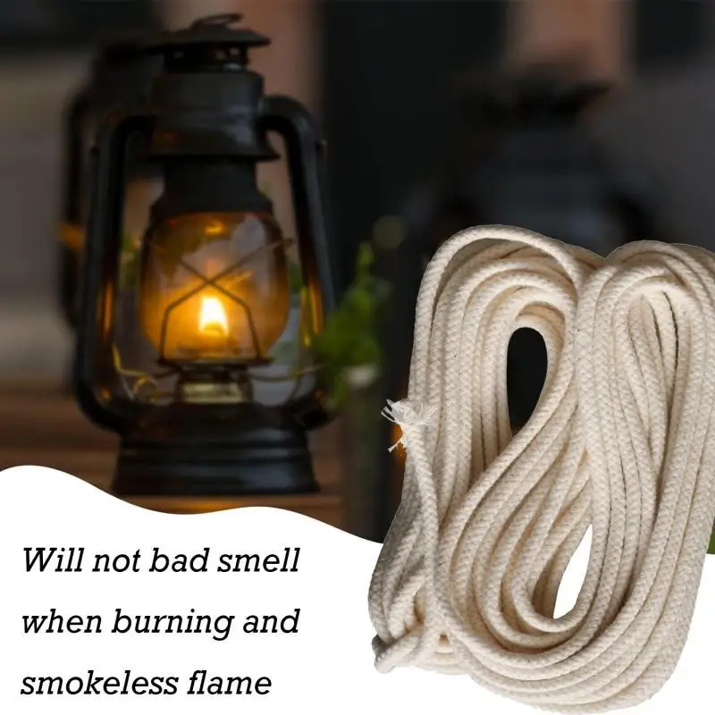 3/5/10m Round Cotton Alcohol W - Candle Lighter 评论和价格
