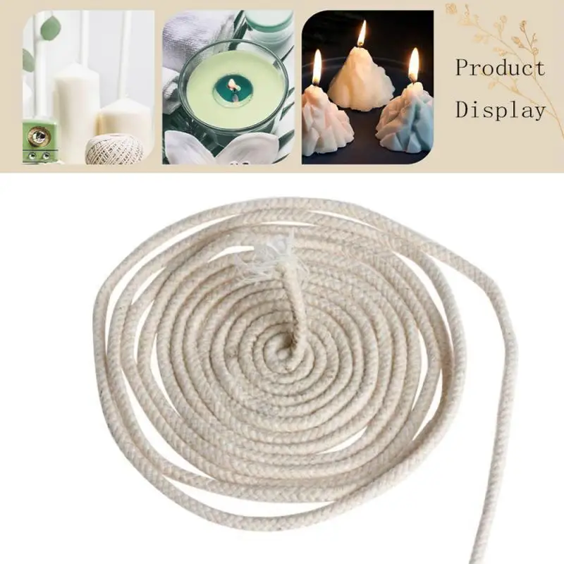 3/5/10m Round Cotton Alcohol W - Candle Lighter 评论和价格