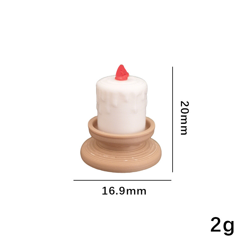 3pcs 1/12 Scale Dollhouse Mini - Candle Wax Scale 评论和价格