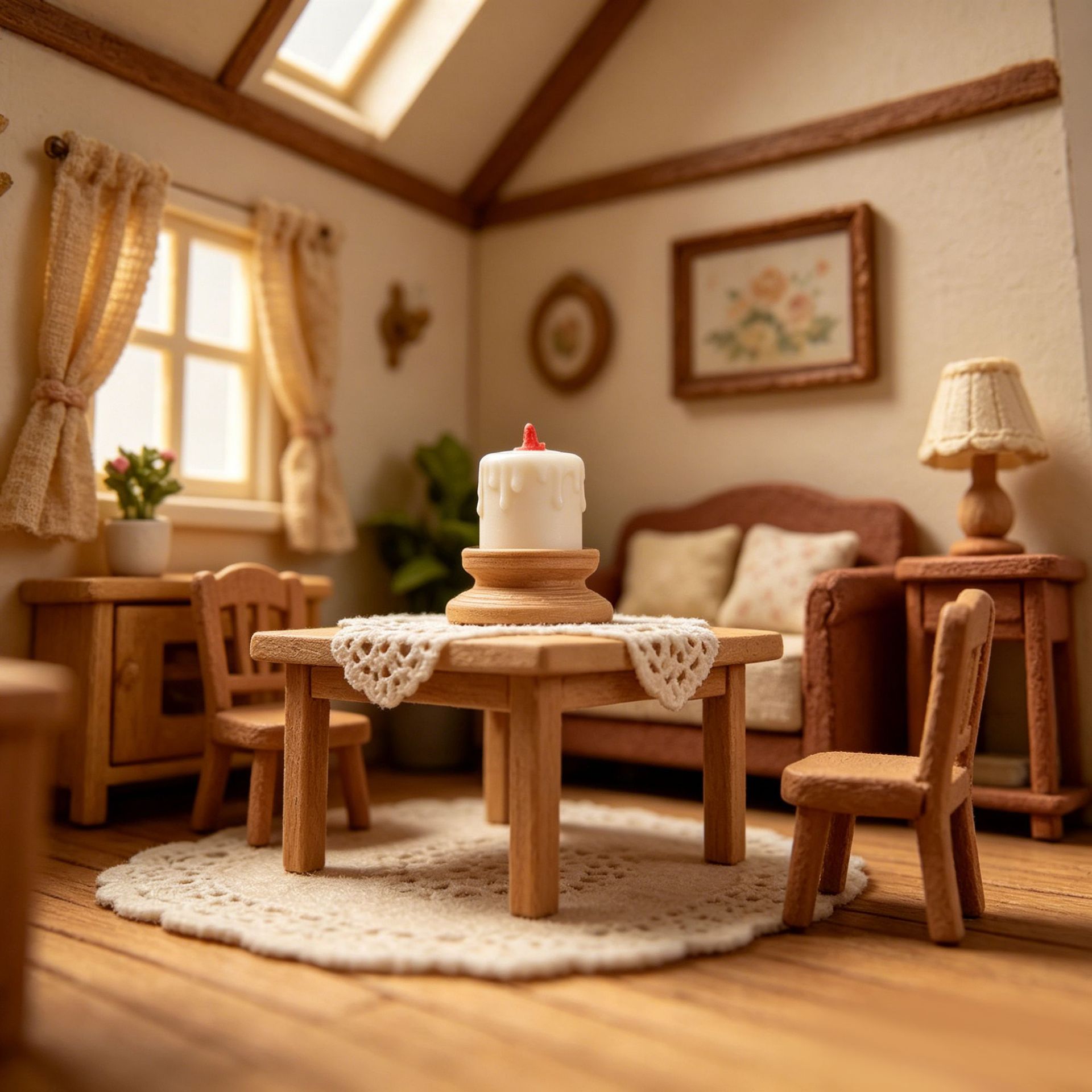 3pcs 1/12 Scale Dollhouse Mini - Candle Wax Scale 评论和价格