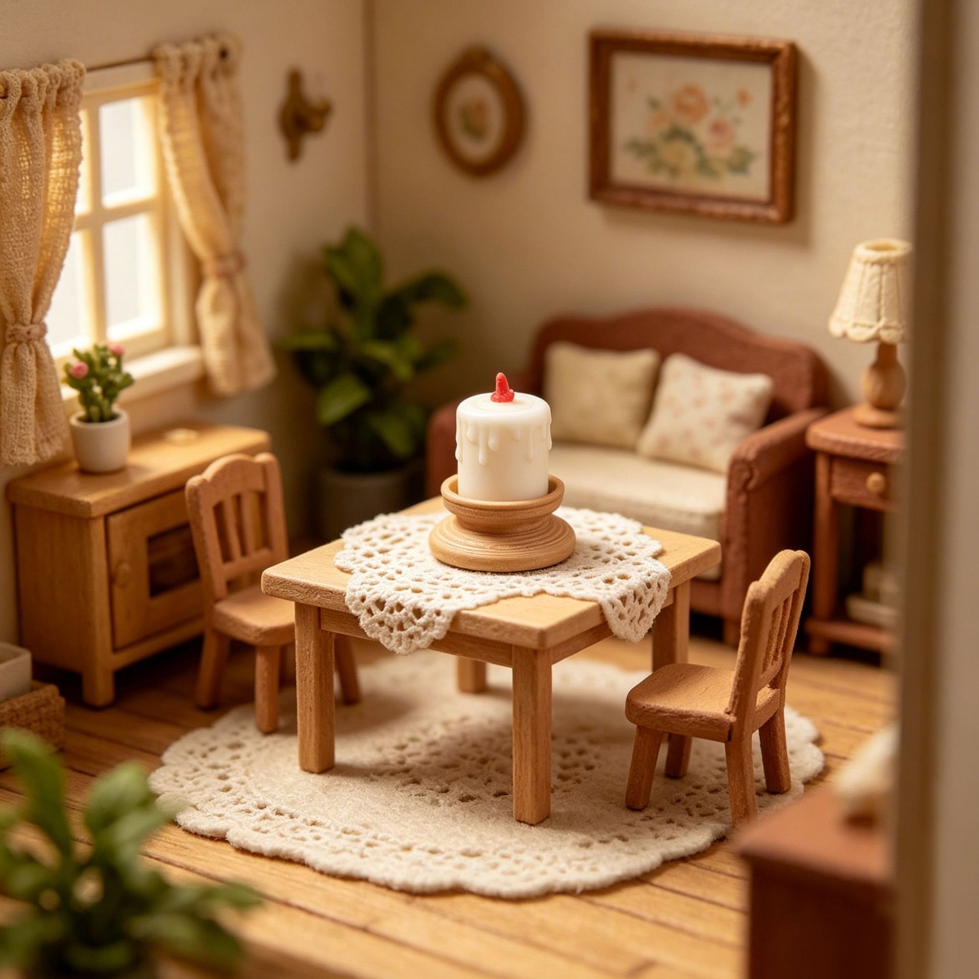 3pcs 1/12 Scale Dollhouse Mini - Candle Wax Scale 评论和价格