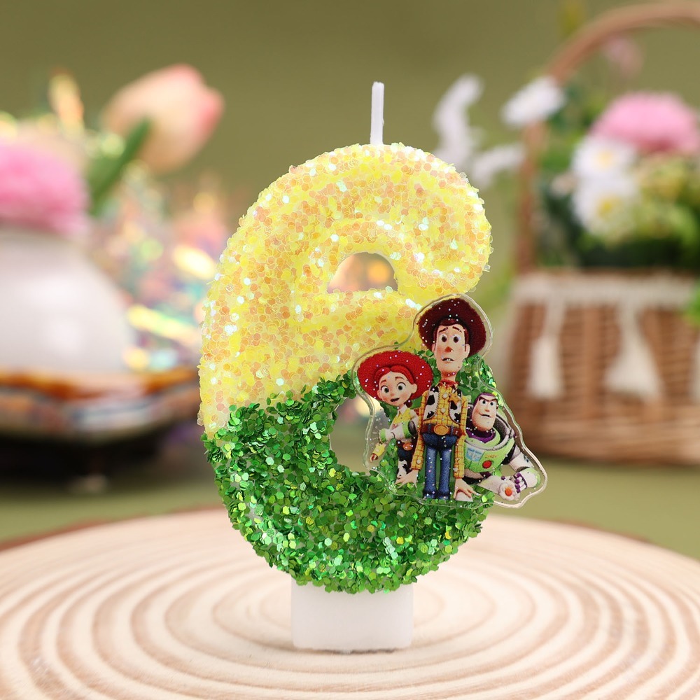 Hot Cute Cartoon T-O-Y Story D - Silk Candle 评论和价格