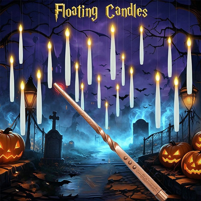 Magic Floating Candles with Wa - Silk Candle 评论和价格