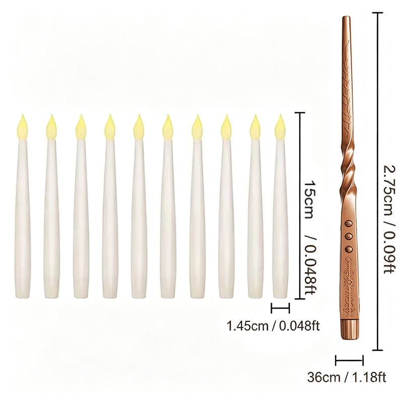 Magic Floating Candles with Wa - Silk Candle 评论和价格