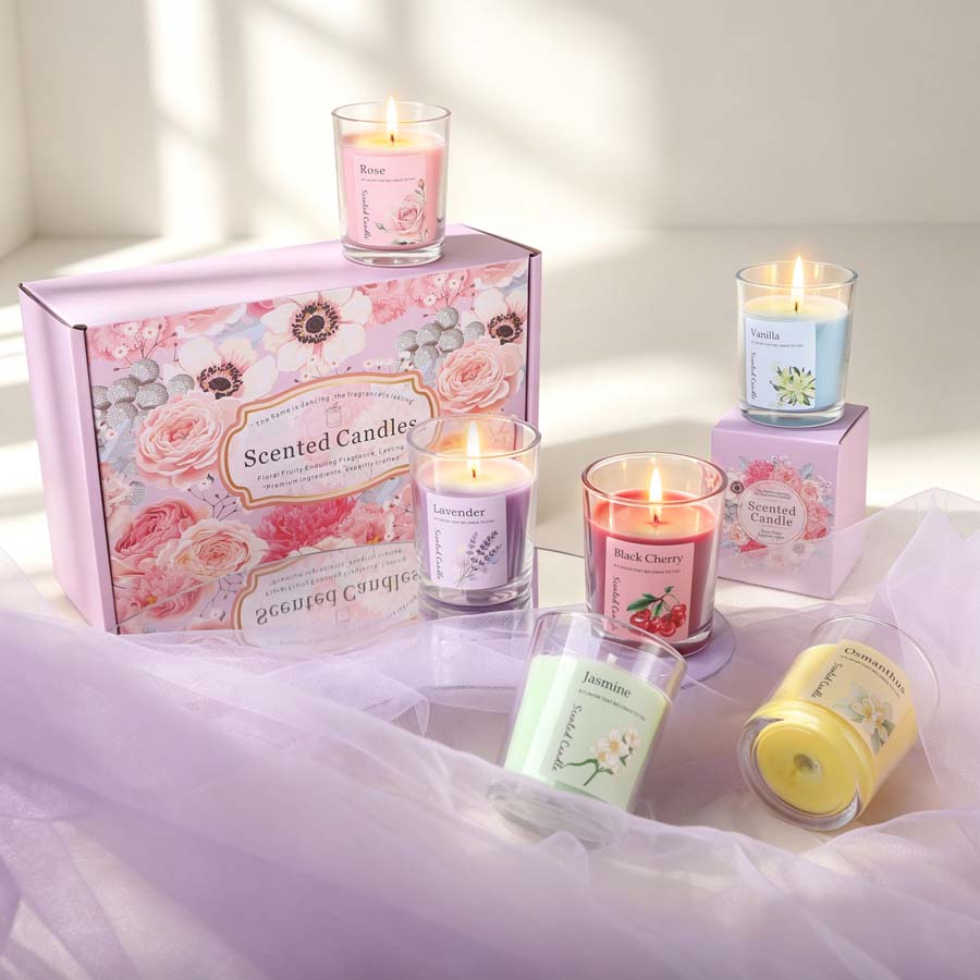 Aromatherapy Scented Candle Gi - Candle Fragrance 评论和价格