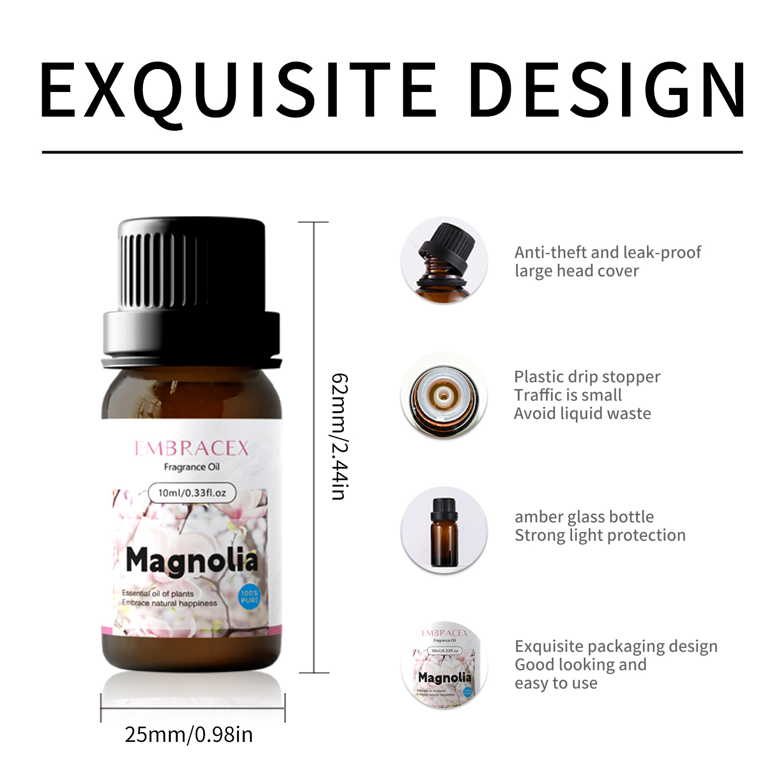 10ml Magnolia Fragrance Oils L - Candle Fragrance 评论和价格