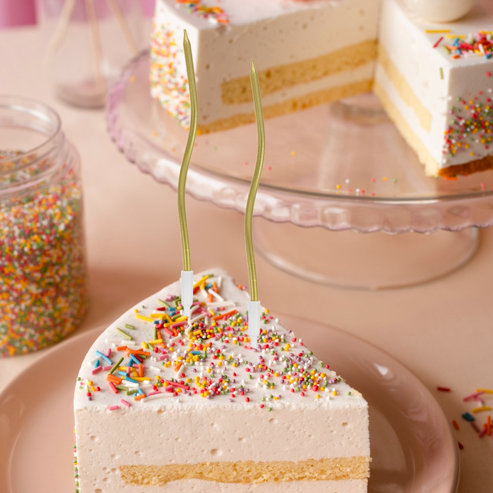 72Pcs Spiral Birthday Candles  - Paraffin Wax 评论和价格