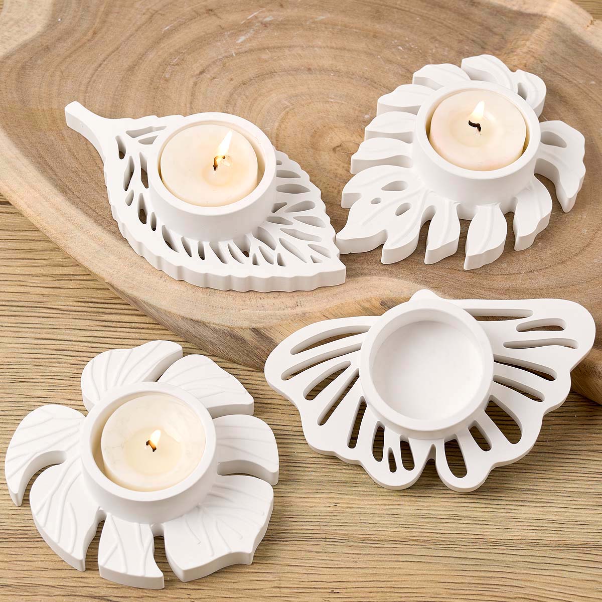 Leaves Candlestick Silicone Mo - Candle Lighter 评论和价格