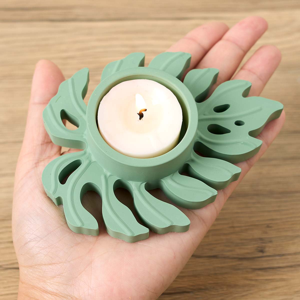 Leaves Candlestick Silicone Mo - Candle Lighter 评论和价格